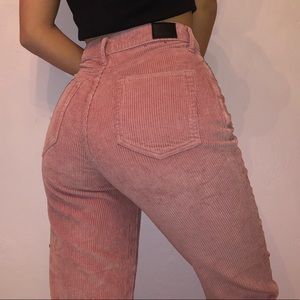 BABY PINK CORDUROY PANTS 🍬